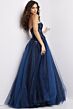 Jovani 23641 Floral Corset Strapless Dress