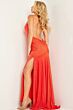 Jovani 23688 Side Slit Backless Dress
