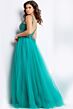 Jovani 23962 Embellished Bodice High Slit Dress