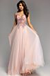Jovani 23962 Embellished Bodice High Slit Dress