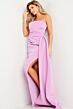 Jovani 24012 Side Tail Strapless Dress
