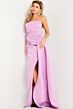 Jovani 24012 Side Tail Strapless Dress