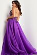 Jovani 25964 Floral Top Halter Neck Dress