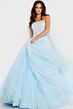 Jovani 25991 Tulle Skirt Strapless Dress