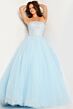 Jovani 25991 Tulle Skirt Strapless Dress