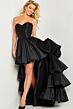 Jovani 26006 Corset Bodice High Low Dress