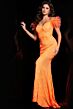 Jovani 26041 Feather Straps Sequin Dress