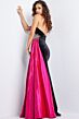 Jovani 26117 Side Tail Strapless V-Neck Dress