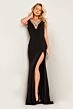 Jovani 26120 Criss Cross Neckline Strappy Back Dress