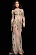 Jovani 26257 High Neck Illusion Dress