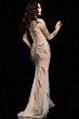 Jovani 26257 High Neck Illusion Dress
