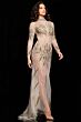 Jovani 26257 High Neck Illusion Dress
