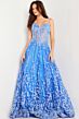 Jovani 29072 Sweetheart Neck Illusion Corset Dress