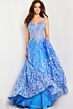 Jovani 29072 Sweetheart Neck Illusion Corset Dress