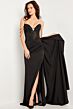 Jovani 36538 High Slit Beaded Corset Dress