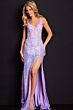 Jovani 36580 Lace Bodice Sequin Skirt Dress