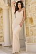 Jovani 36609 Scoop Neckline Bare Back Dress