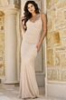 Jovani 36609 Scoop Neckline Bare Back Dress