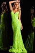 Jovani 36656 V-Back Geometric Sequin Dress