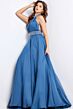 Jovani 36749 Strappy Back High Halter Dress
