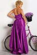 Jovani 36854 Side Tail Strapless Dress