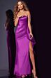 Jovani 36854 Side Tail Strapless Dress