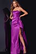 Jovani 36854 Side Tail Strapless Dress
