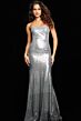 Jovani 36874 Ombre Sequin Strapless Dress