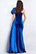 Jovani 36878 One Sleeve High Slit Dress