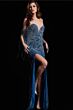 Jovani 37073 Two-Way Strap Embellished Dress