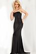 Jovani 37092 Heat-Set Stones Spaghetti Straps Dress