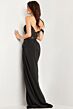 Jovani 37094 Beaded Corset One Strap Dress