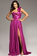 Jovani 37254 Knot Bust One Strap Dress