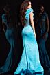 Jovani 37268 Beaded Corset One Strap Dress