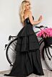 Jovani 37378 Layered Overskirt Sequin Dress