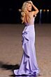 Jovani 37430 Waterfall Back Plunging Neck Dress