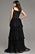 Jovani 37438 Ruffle Skirt Illusion Top Dress