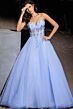 Jovani 37460 Beaded Corset Strapless Dress