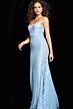 Jovani 37648 Illusion Sides Backless Sequin Dress