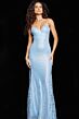 Jovani 37648 Illusion Sides Backless Sequin Dress