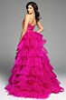Jovani 37689 Ruffle Overskirt Sequin Dress