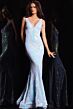Jovani 38148 Open Back Embellished Dress