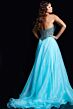 Jovani 38179 Basque Waist Beaded Corset Dress