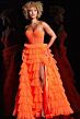Jovani 38277 Ruffle Skirt Corset Bodice Dress