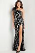Jovani 38377 One Shoulder Sequin Dress