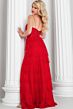 Jovani 38431 Layered Skirt Corset Top Dress