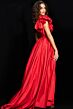 Jovani 38466 High Slit One Shoulder Dress