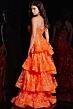 Jovani 38528 Layered Skirt Illusion Corset Dress