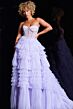 Jovani 38539 Ruffle Skirt Corset Bodice Dress