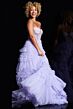 Jovani 38539 Ruffle Skirt Corset Bodice Dress